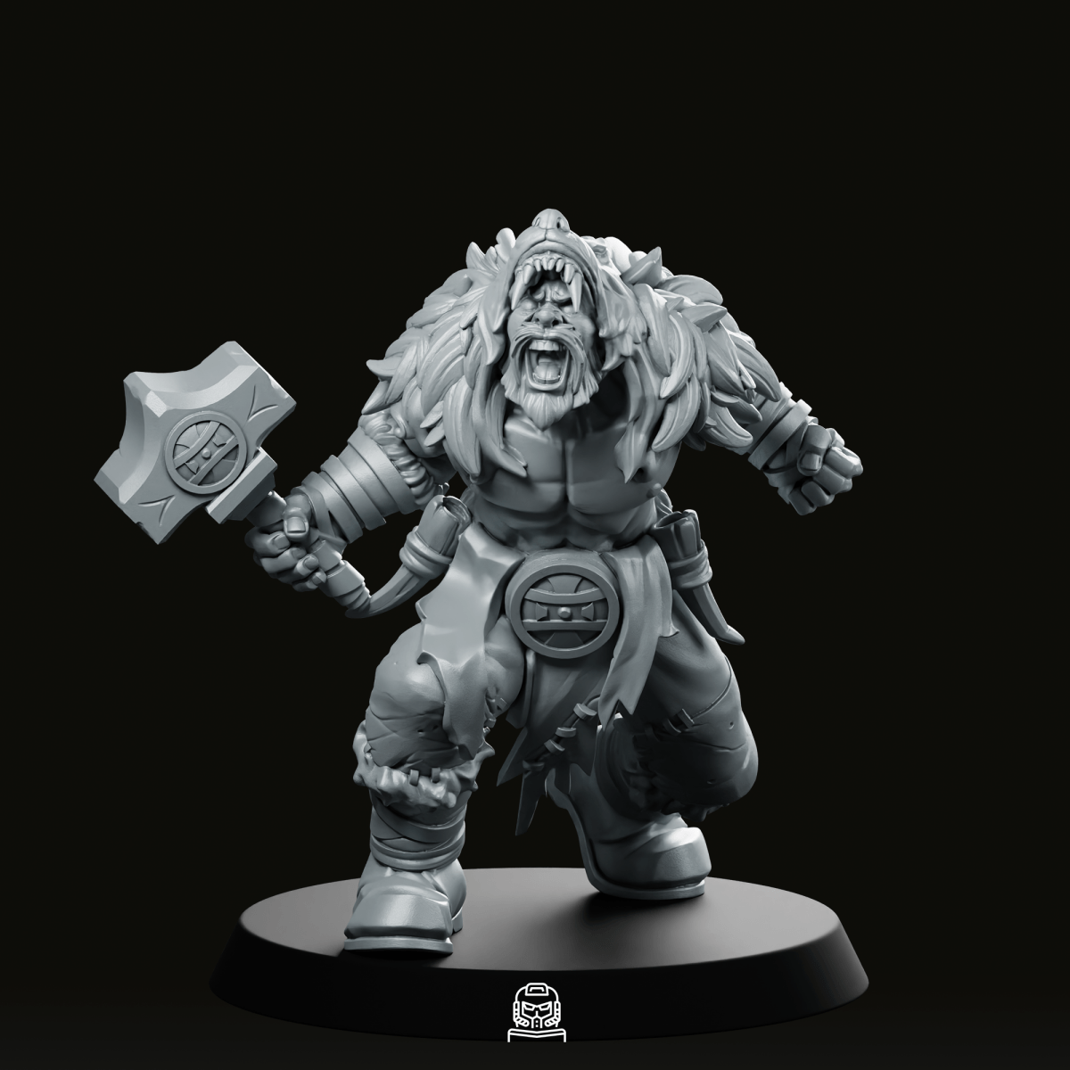 Berserk Human Miniature