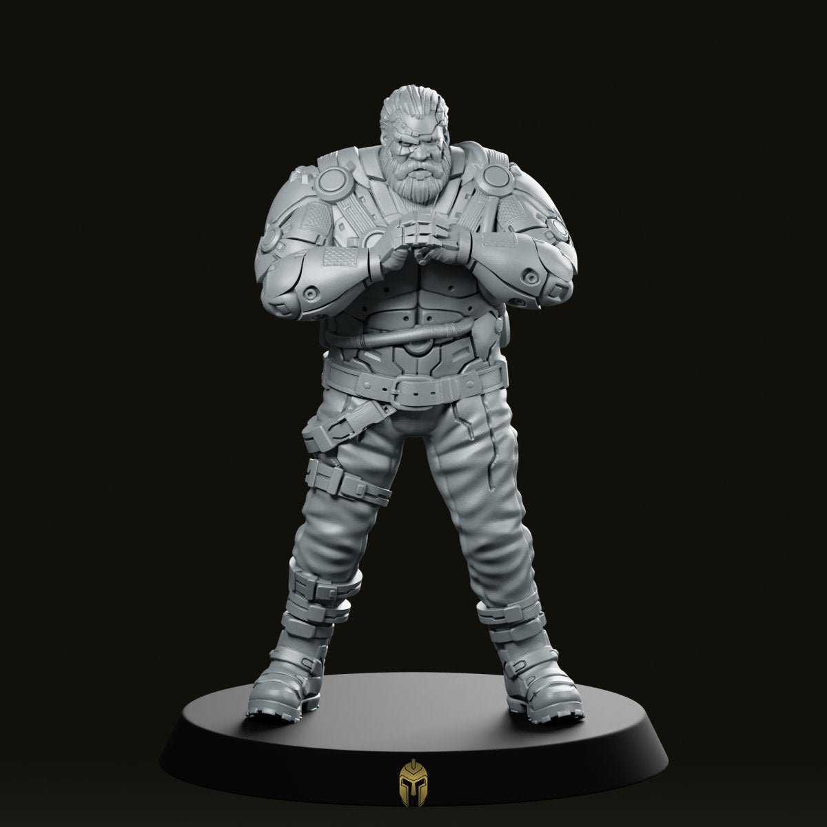 Big Rig 01 Cyberpunk Miniature