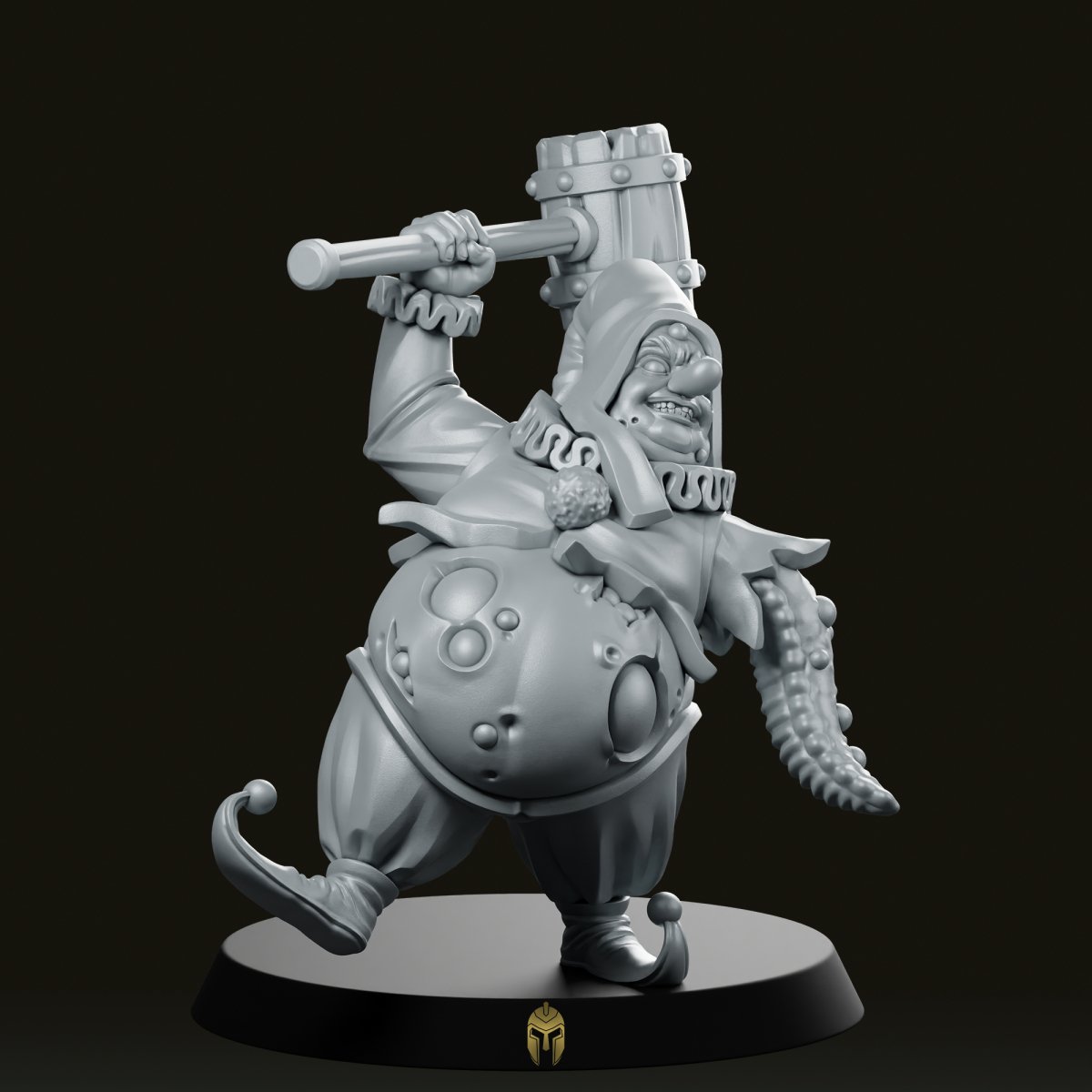 Corrupted Clown Fantasy Miniature
