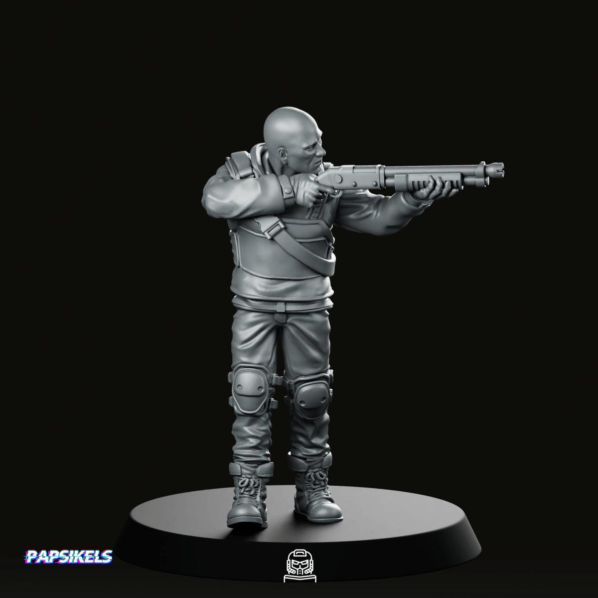 Da Is One Synthetic Corporate Security Drone 5 Miniature