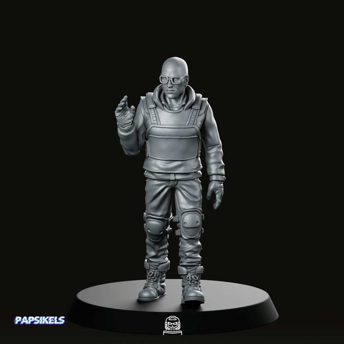 Da Is One Synthetic Corporate Security Drone 8 Miniature