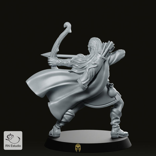 Elf Archer Feydhil LOTR Miniature
