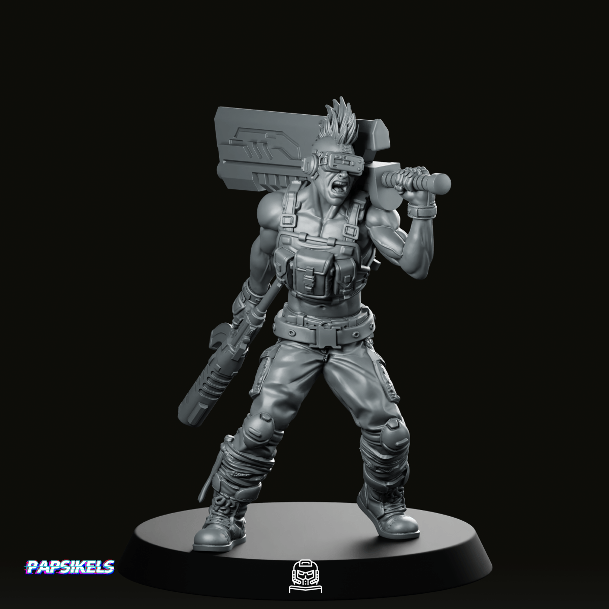 Ex Soldier Techno Punk Junrey Miniature