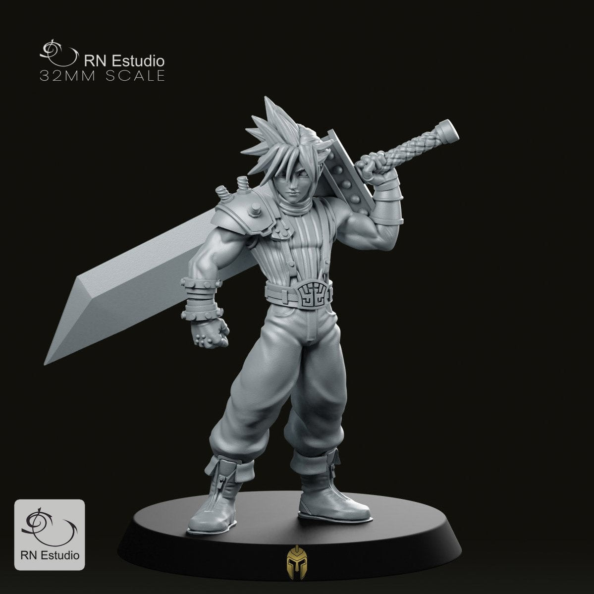 Fantasy Claude JRPG Miniature