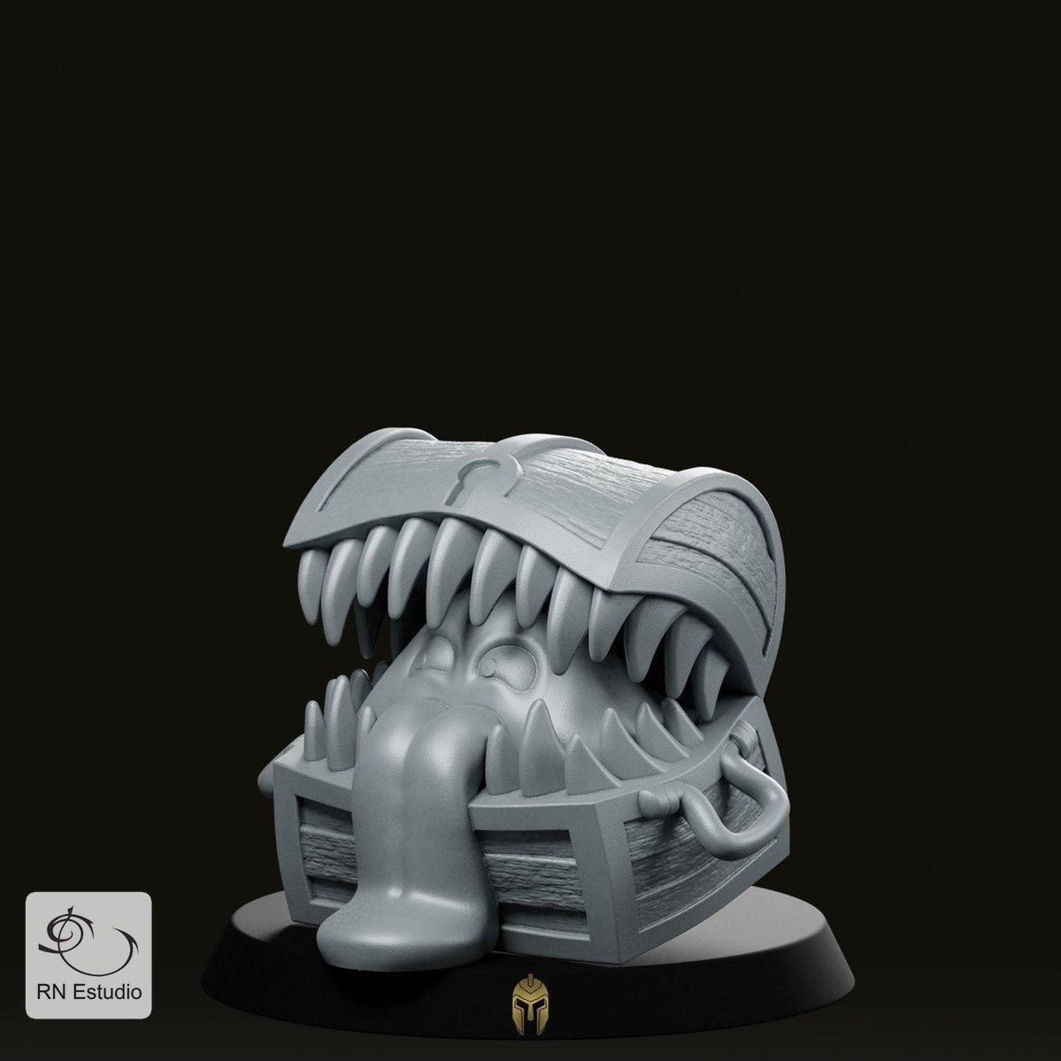 Fantasy Mimic Chest Miniature