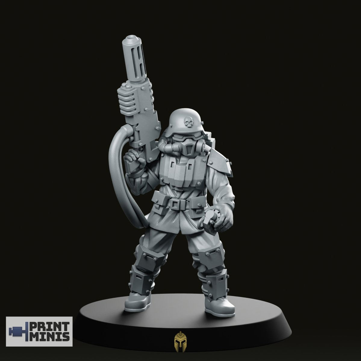 Fusion Gun Body Pose 2 Miniature