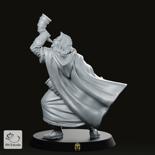 Hero Bogamir LOTR Horn & Sword Miniature