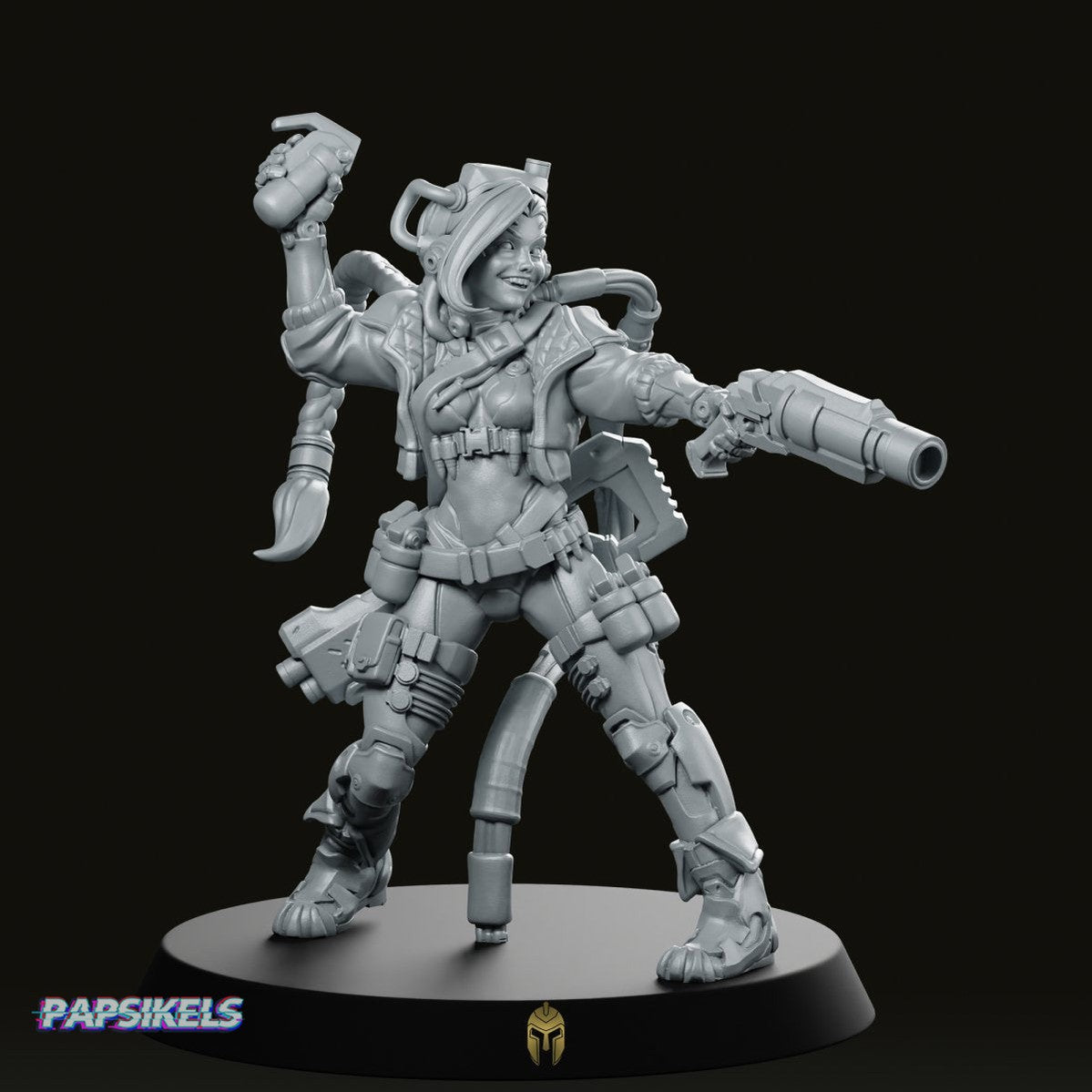 Hexei Ivel Foyl Cyber Terrorist Miniature