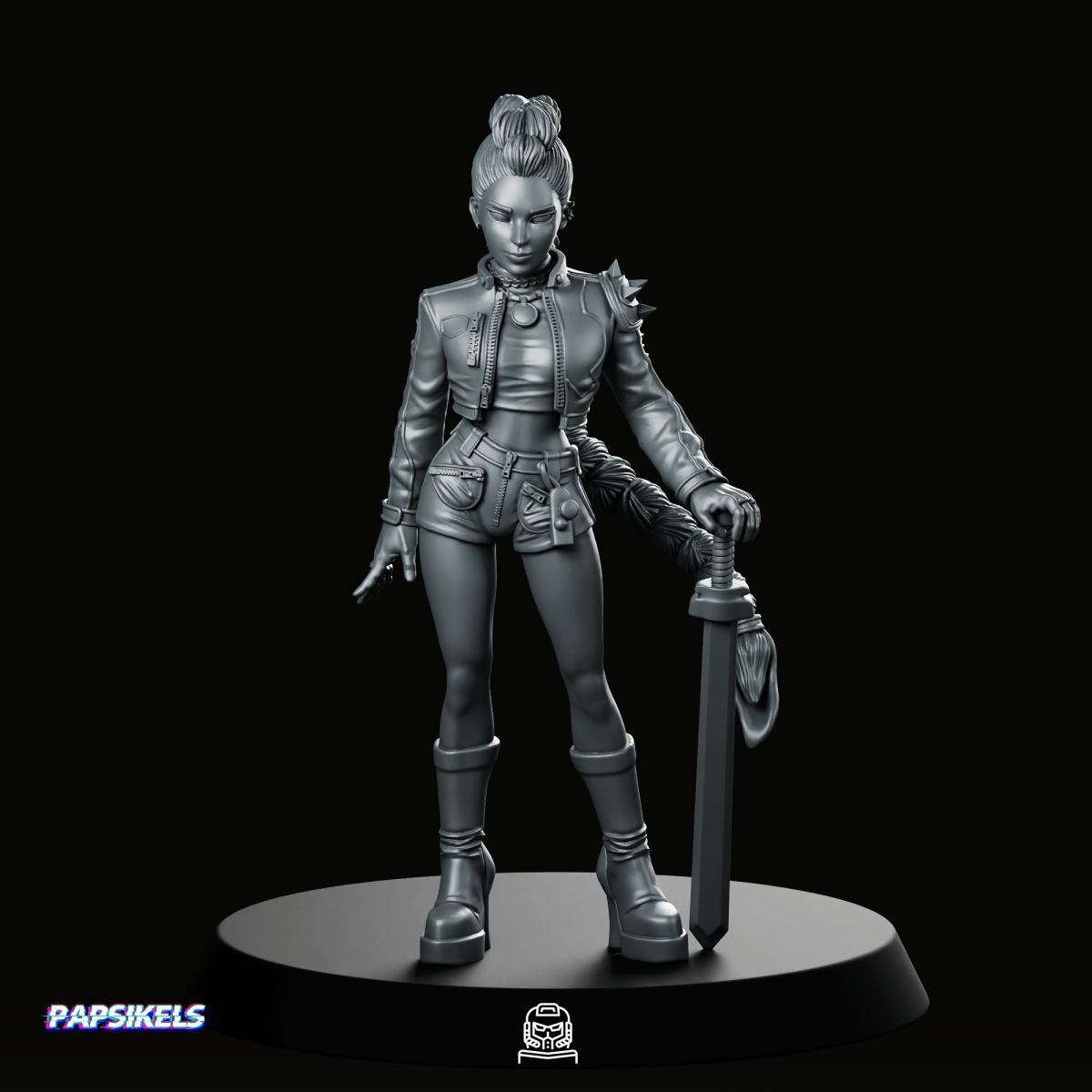 Idol Demon Hunter Rumi Miniature
