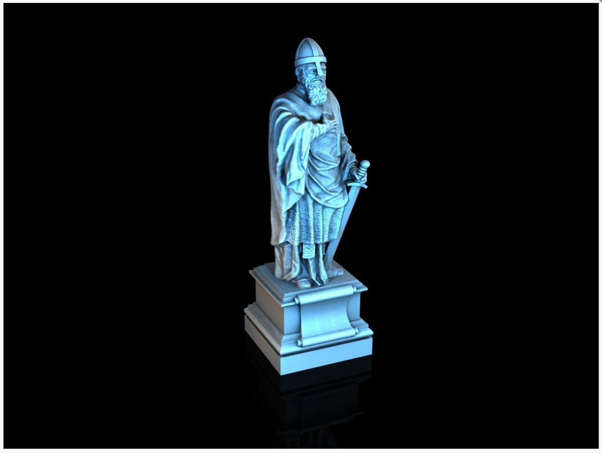 Oath Statue 28mm DND Scatter Terrain | Tabletop Wargaming Scenery for Warhammer, Frostgrave & RPG | 3D Printed