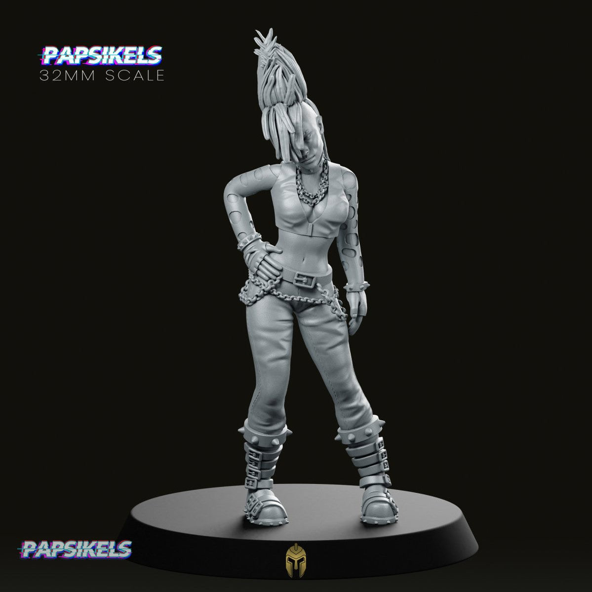 Nadine Ilustre CyberPunk Miniature