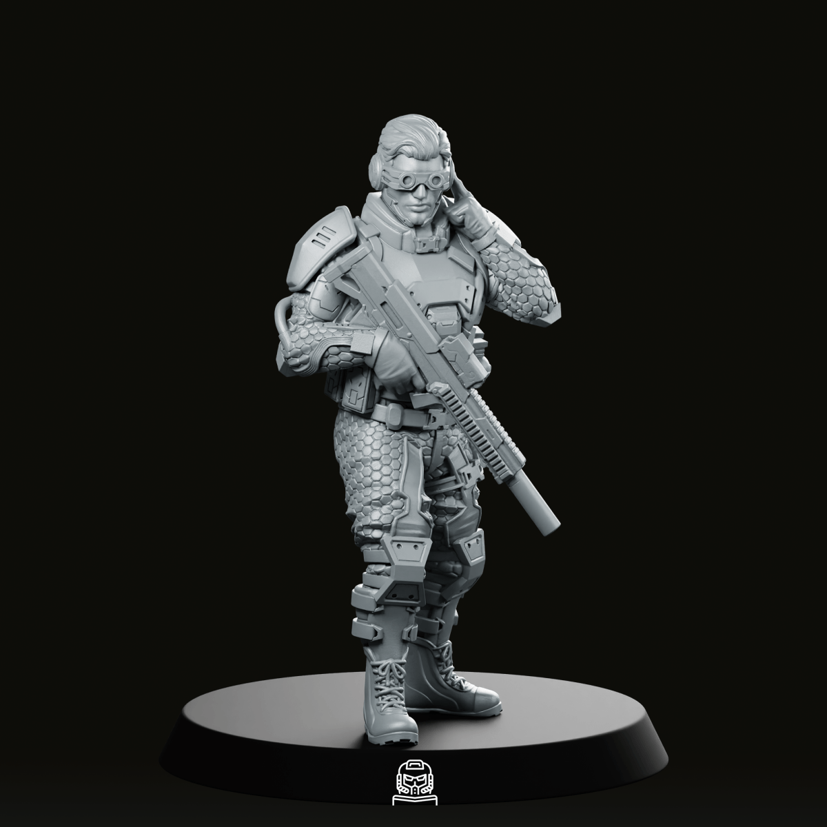 Psycho Tracers v3 Cyberpunk Miniature