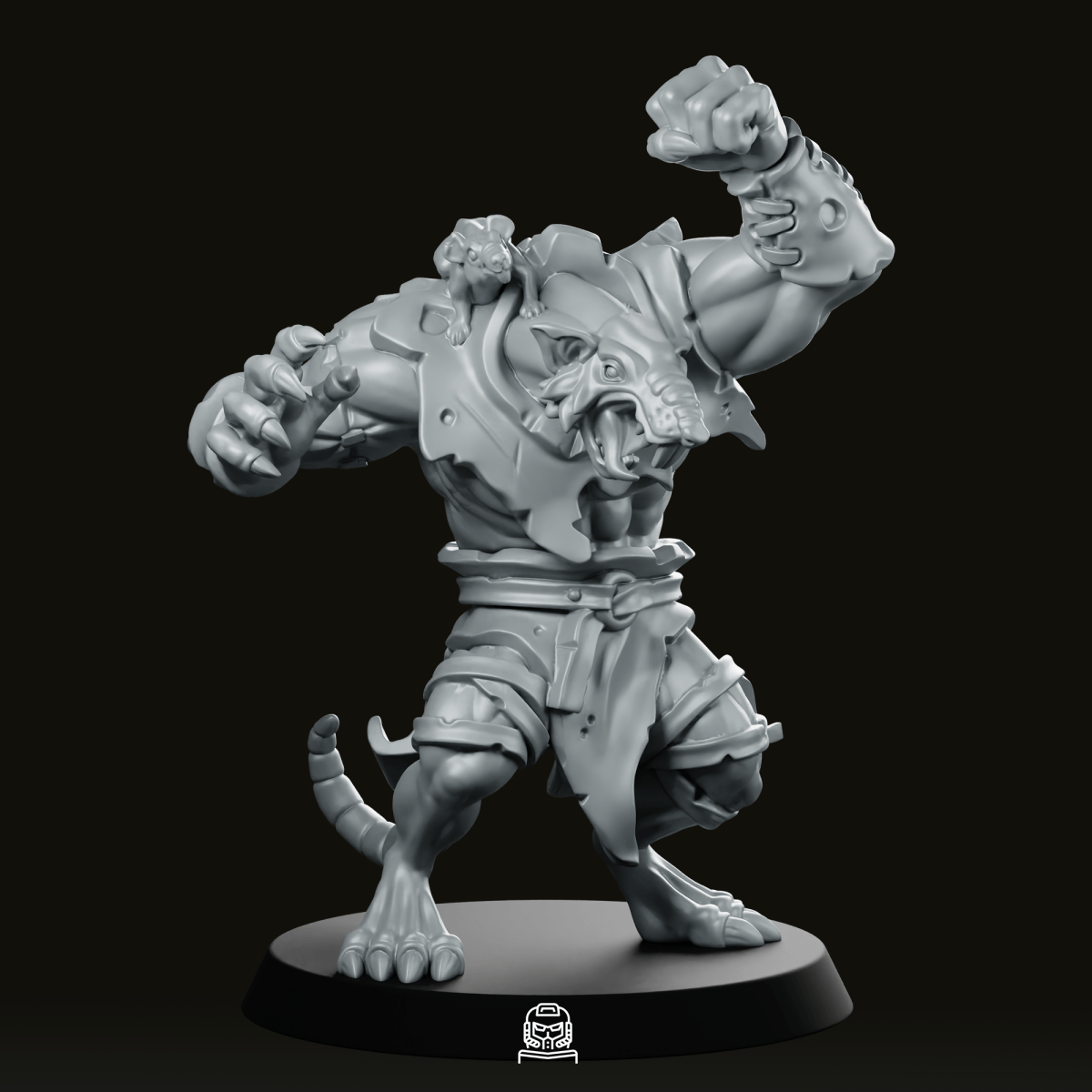 Rat Giant 02 Miniature