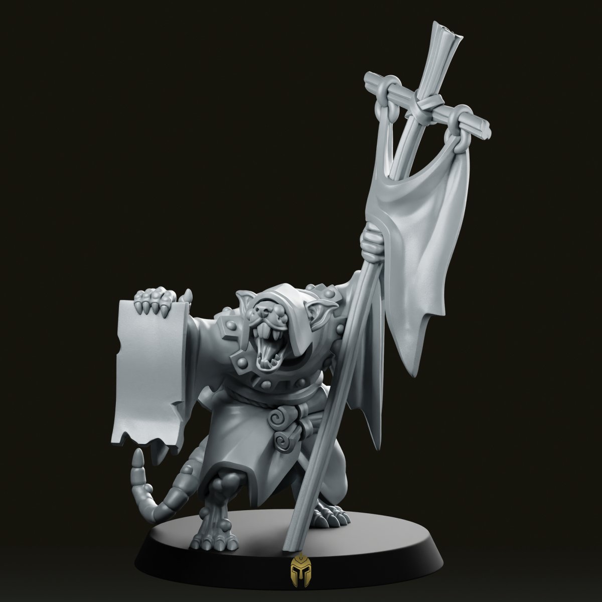 Rat Priest Fantasy Miniature