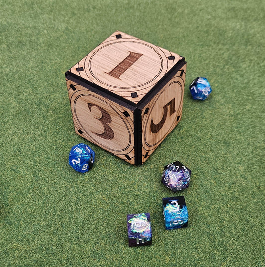 Wooden Dice Set