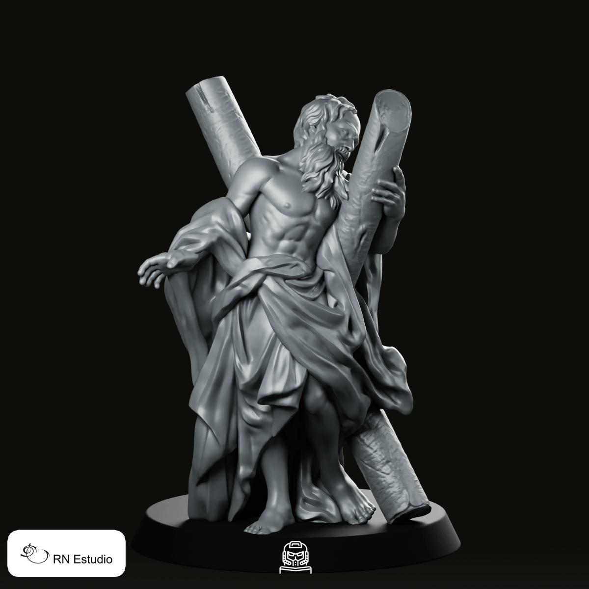 Saint Andreas Miniature