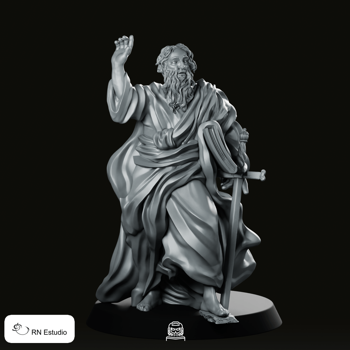 Saint Paulus Caio Miniature
