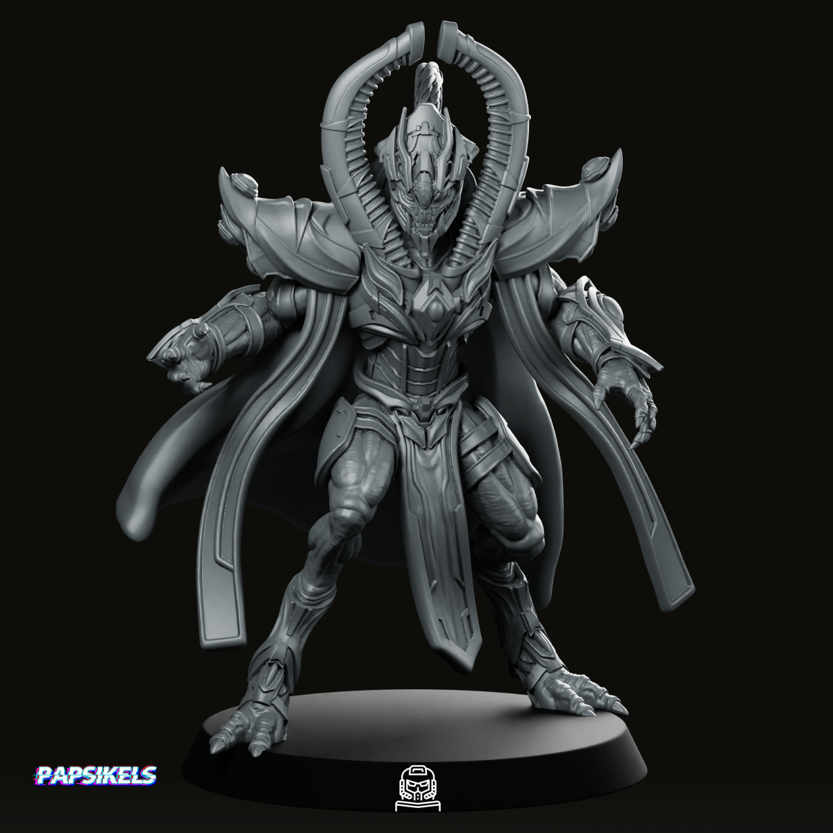 Sapient Humanoid High Ranked Templar 1 Miniature