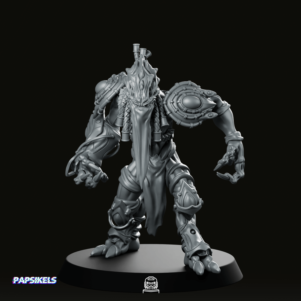 Sapient Humanoid Mystic Dark Templar 2 Miniature
