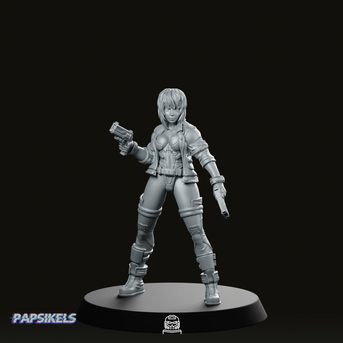 Synthetic Augmented Cybernetic Human Complex Miniature