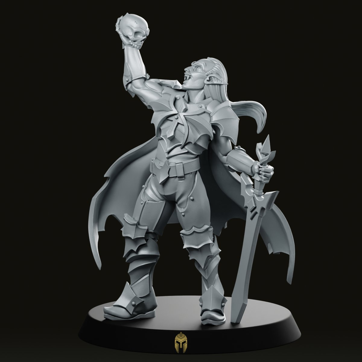 Talon Speaking to Death Miniature