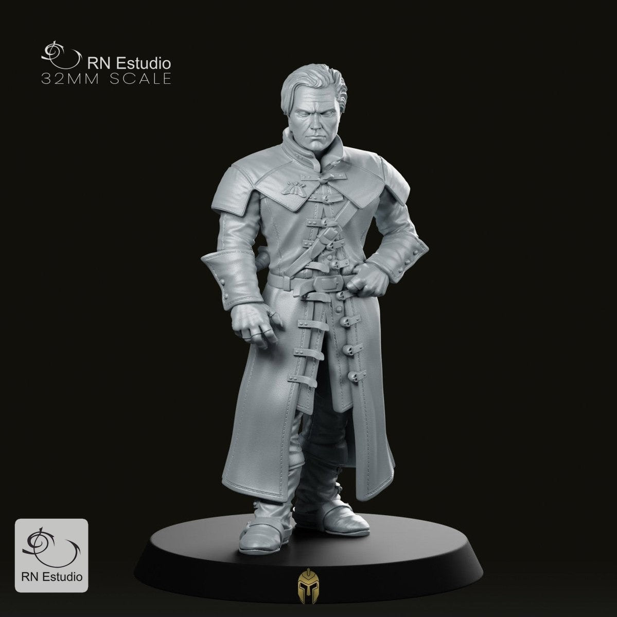 Vampire Vladreth Human Miniature