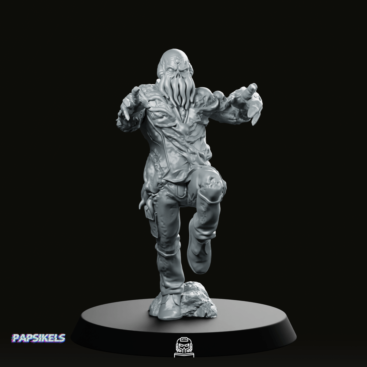 Trench Soldier Voteless Squid Mind Zombie 5 Miniature