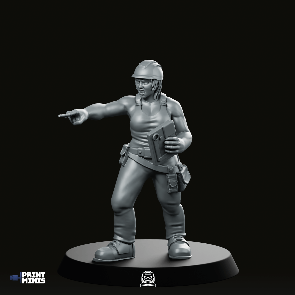 Worker 1 Miniature