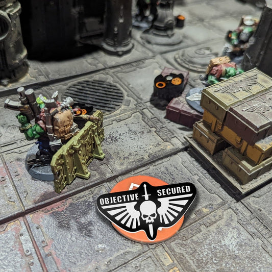 X6 Objective Secured Tabletop Tokens