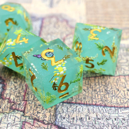 Summer Court | Art Core Dice| 7 Piece Set