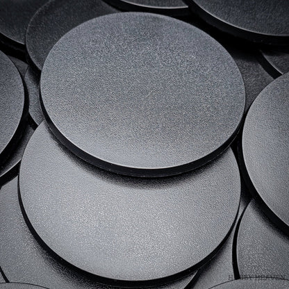 100mm Round Plain Plastic Bases