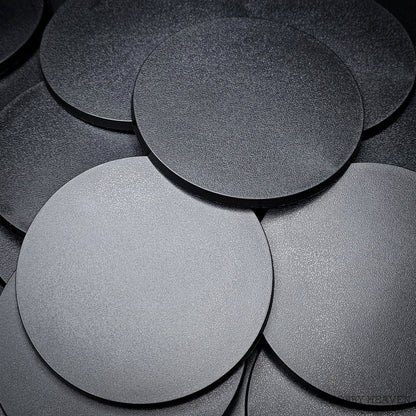 100mm Round Plain Plastic Bases