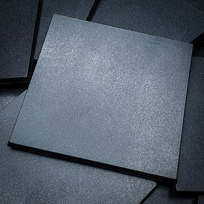100mm Square Plain Plastic Bases