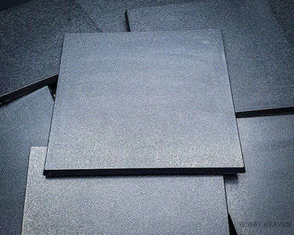 100mm Square Plain Plastic Bases