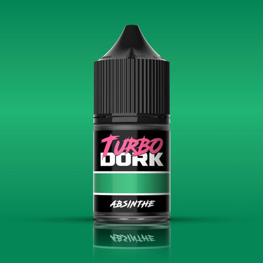Turbo Dork: Absinthe Metallic Acrylic Paint 22ml