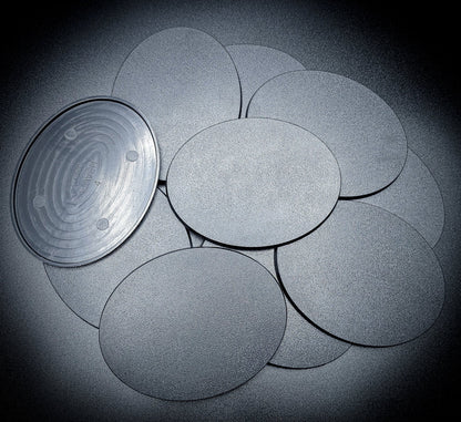 120x92mm Oval Plain Plastic Base