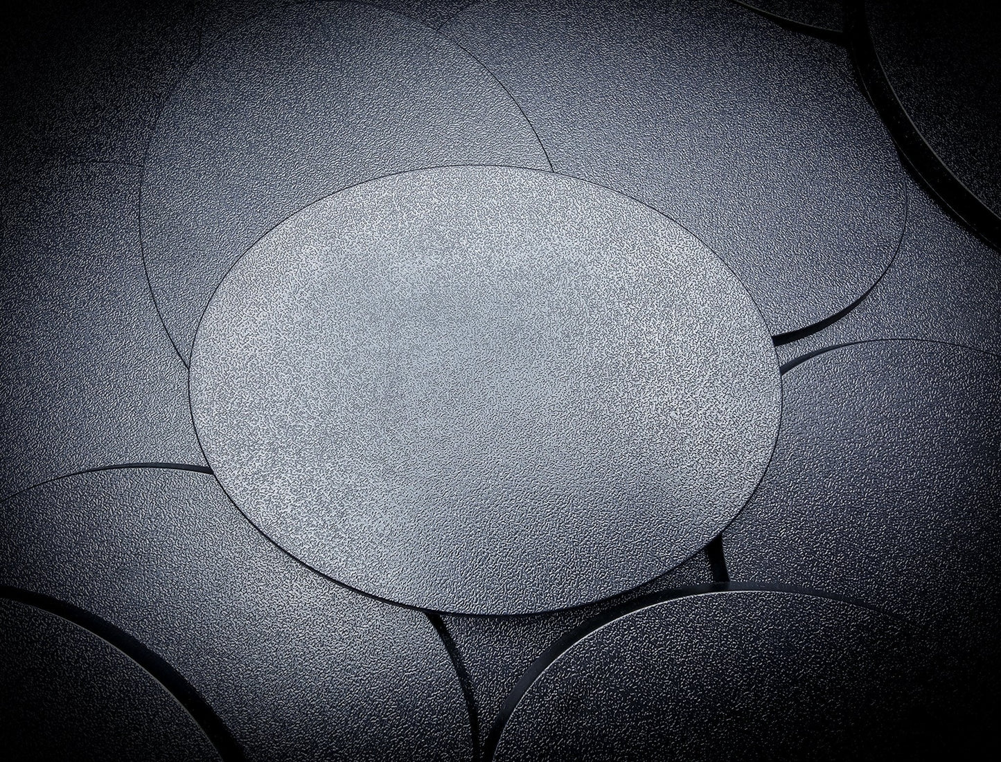 120x92mm Oval Plain Plastic Base