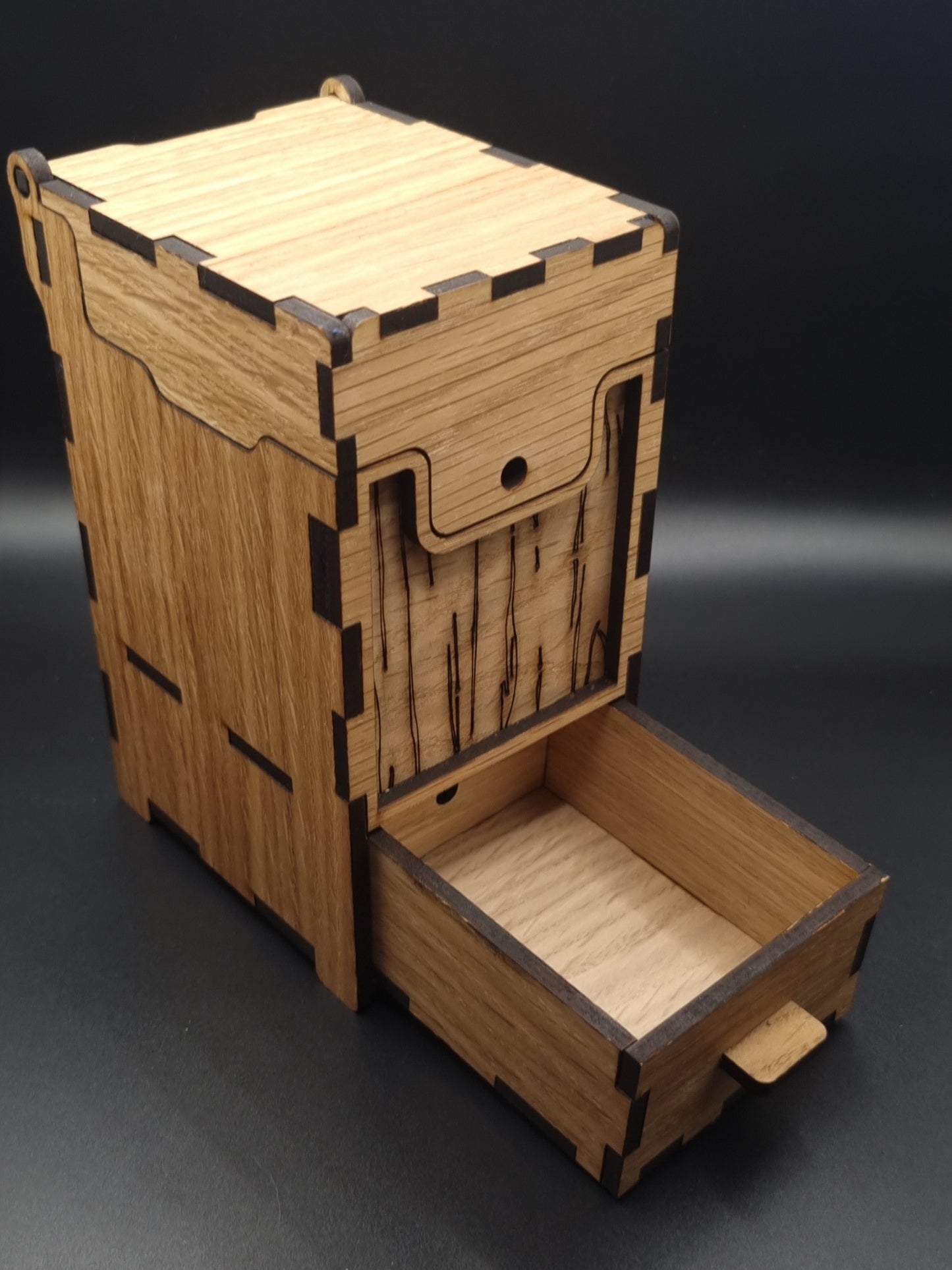 Card Box with Drawer