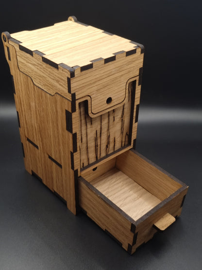 Card Box with Drawer
