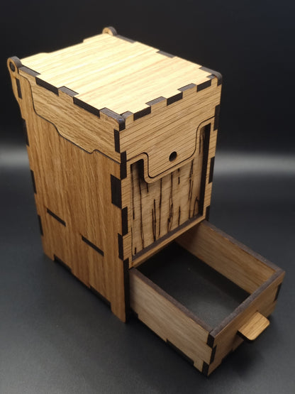 Card Box with Drawer