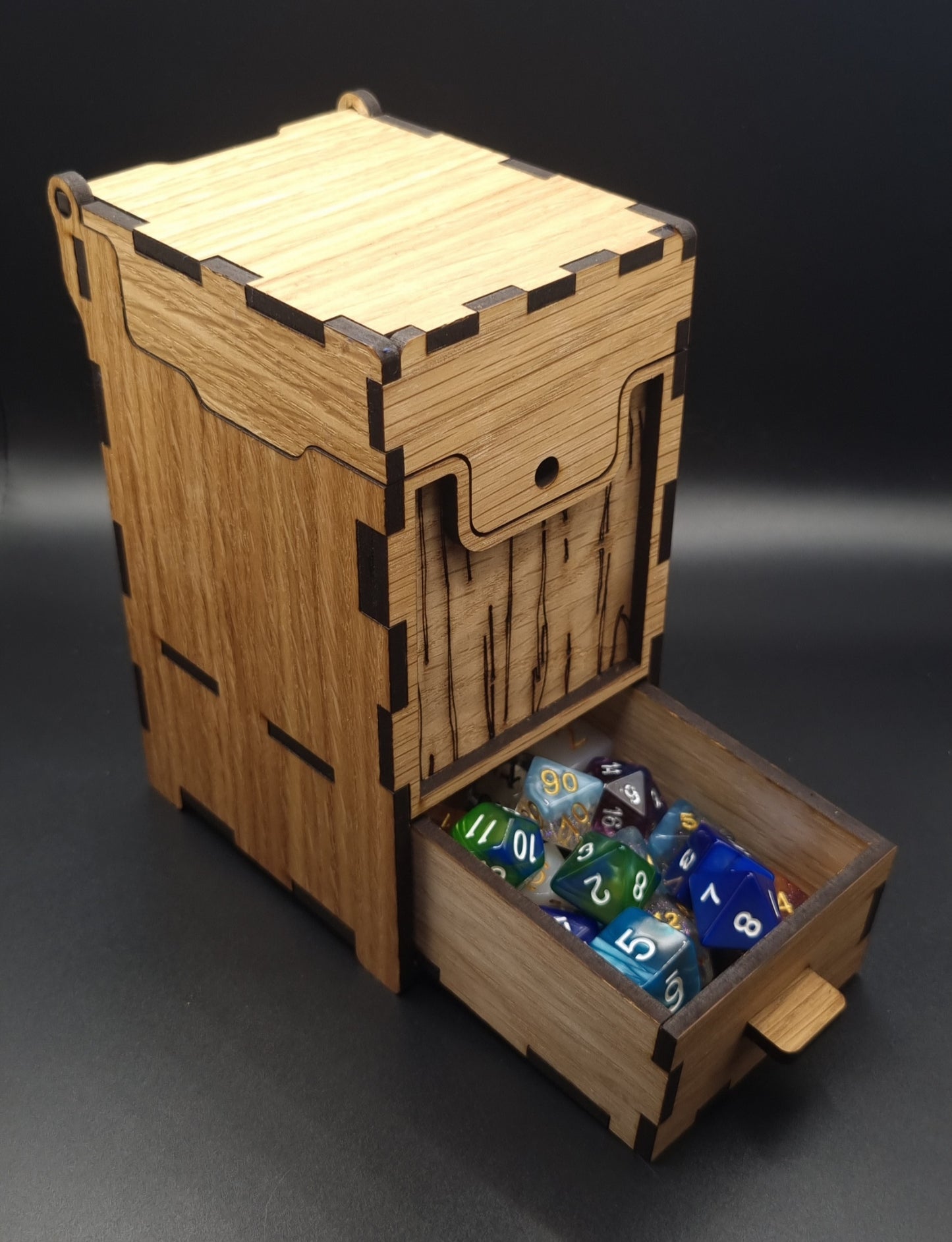 Card Box with Drawer