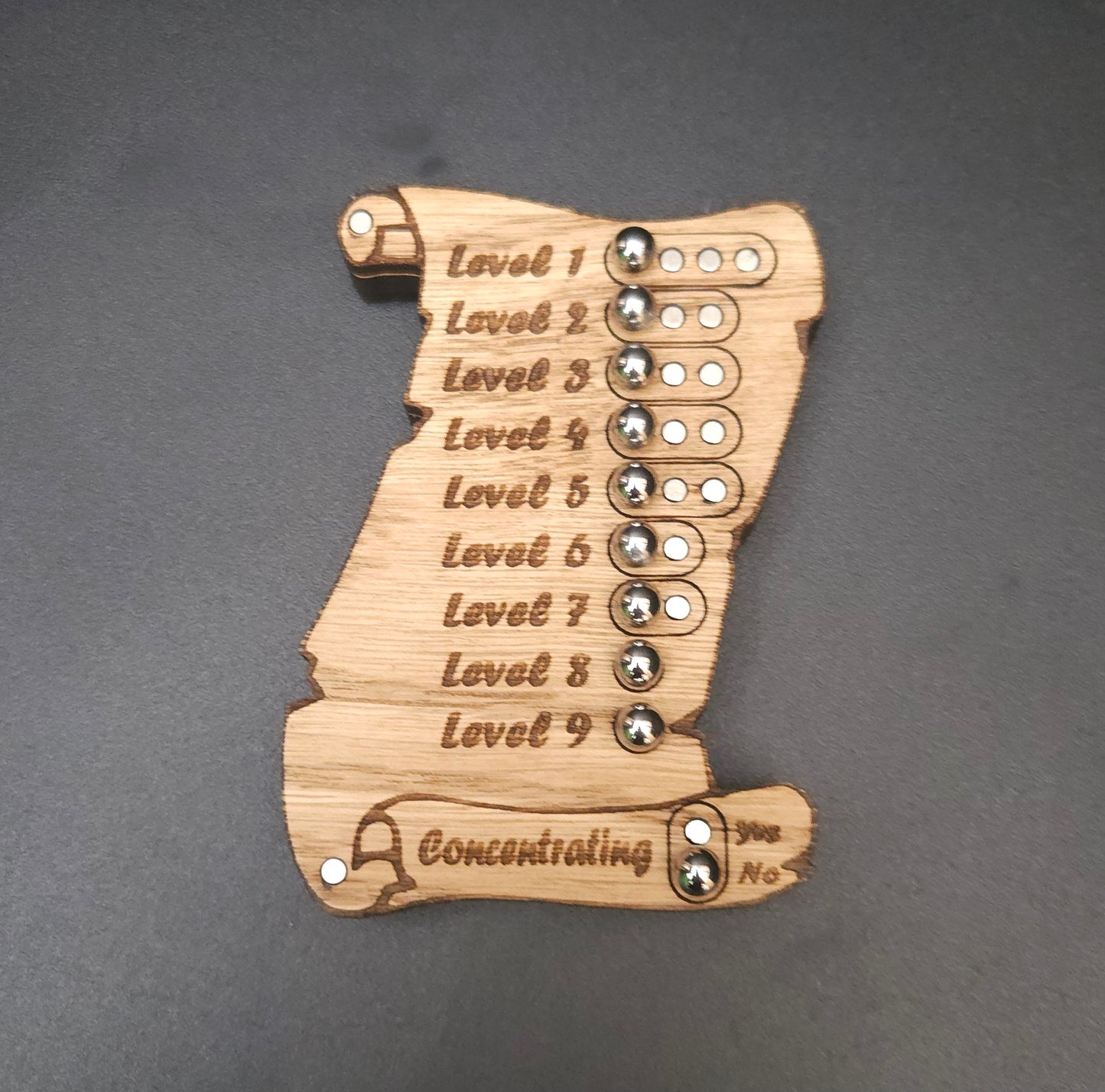 "Scroll" Spell Tracker