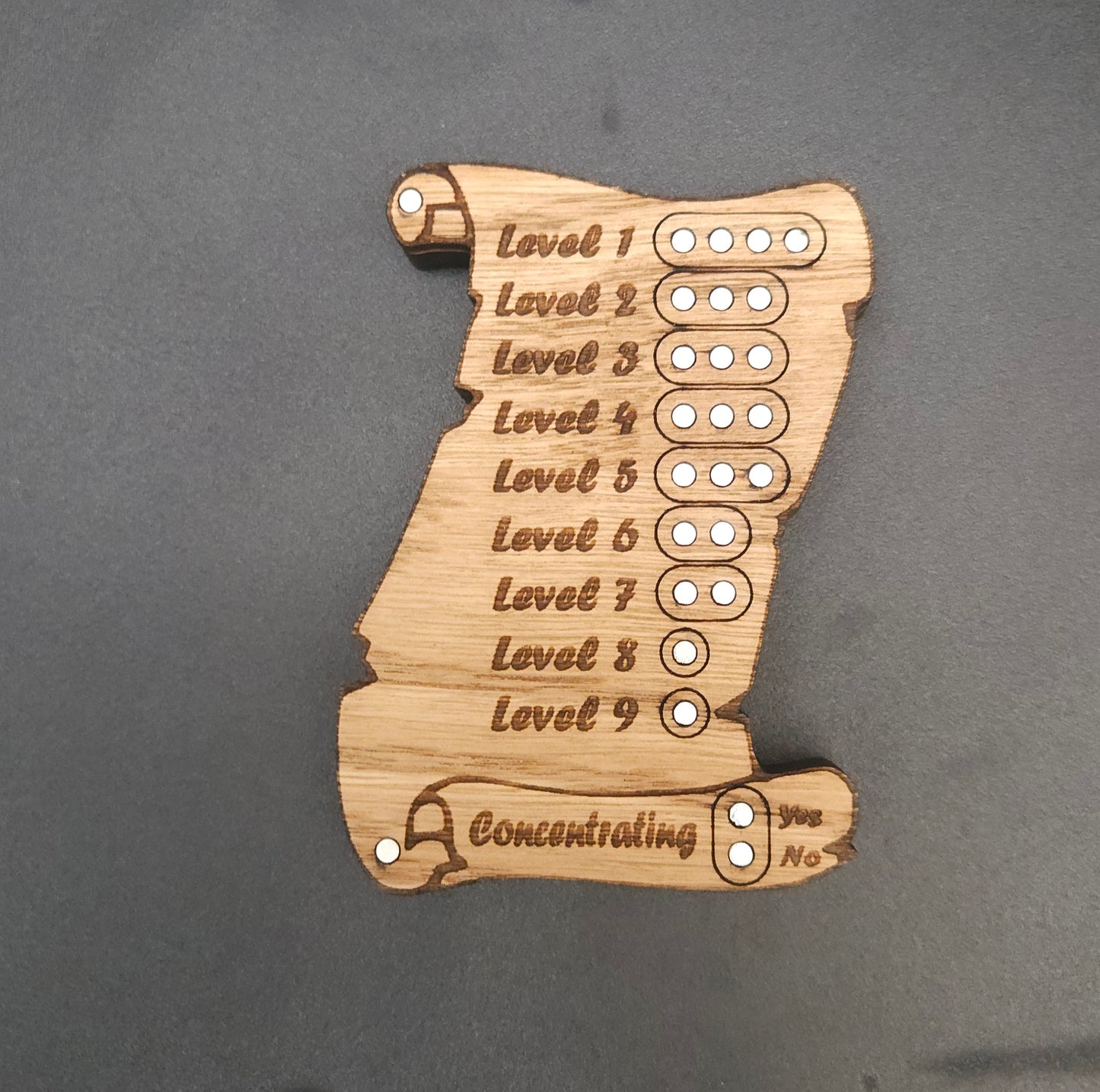 "Scroll" Spell Tracker