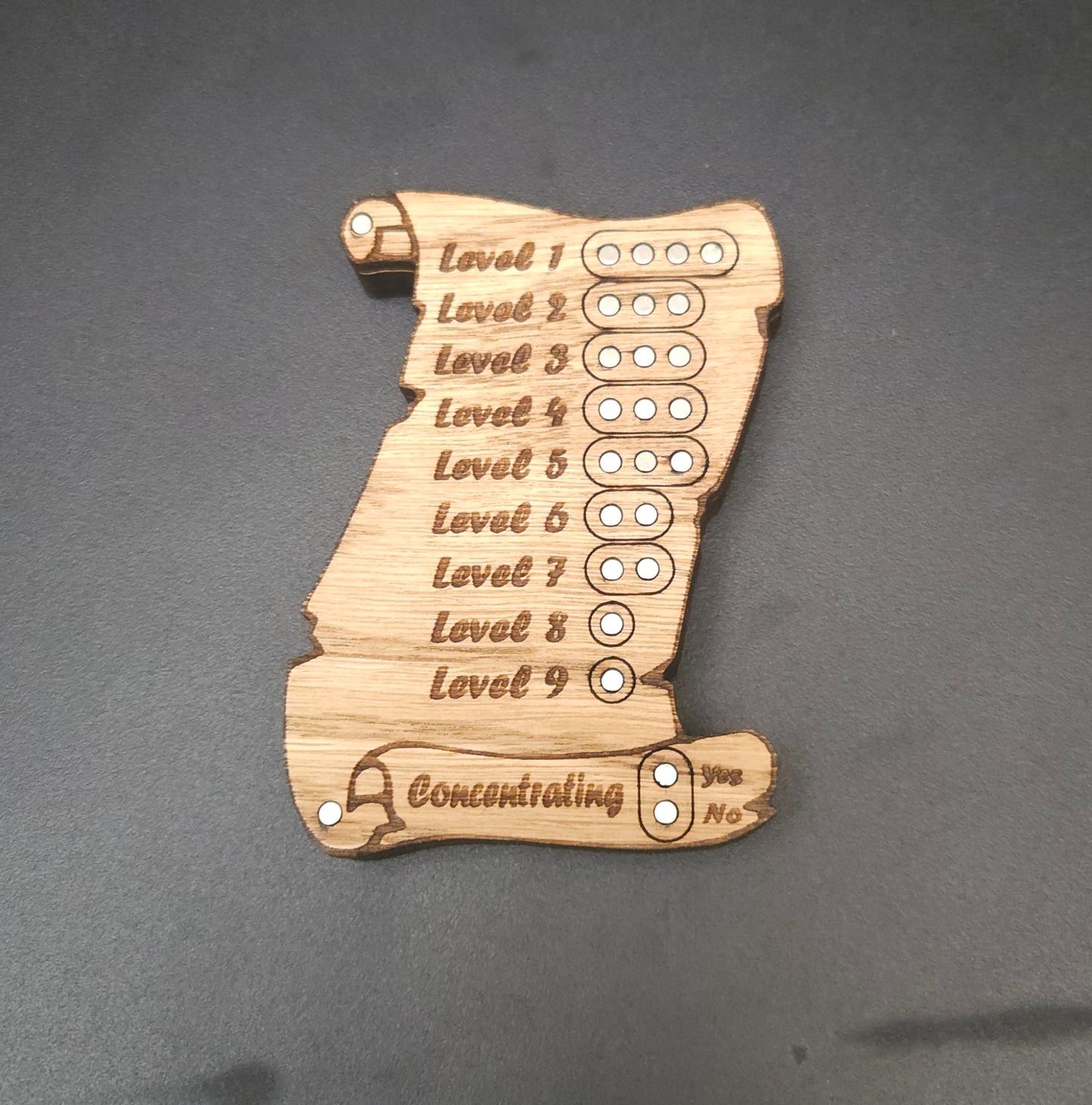"Scroll" Spell Tracker