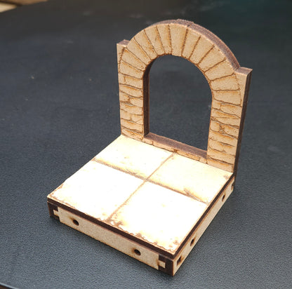 Modular Dungeon Terrain Set - 9 Section Starter Set