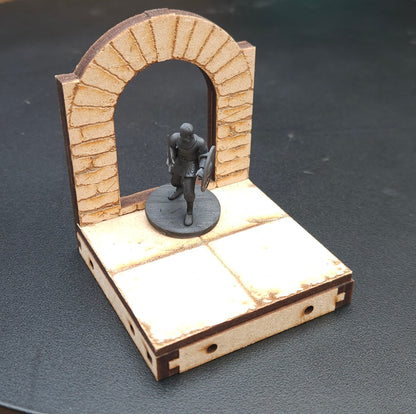 Modular Dungeon Terrain Set - 9 Section Starter Set
