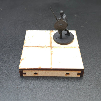 Modular Dungeon Terrain Set - 9 Section Starter Set