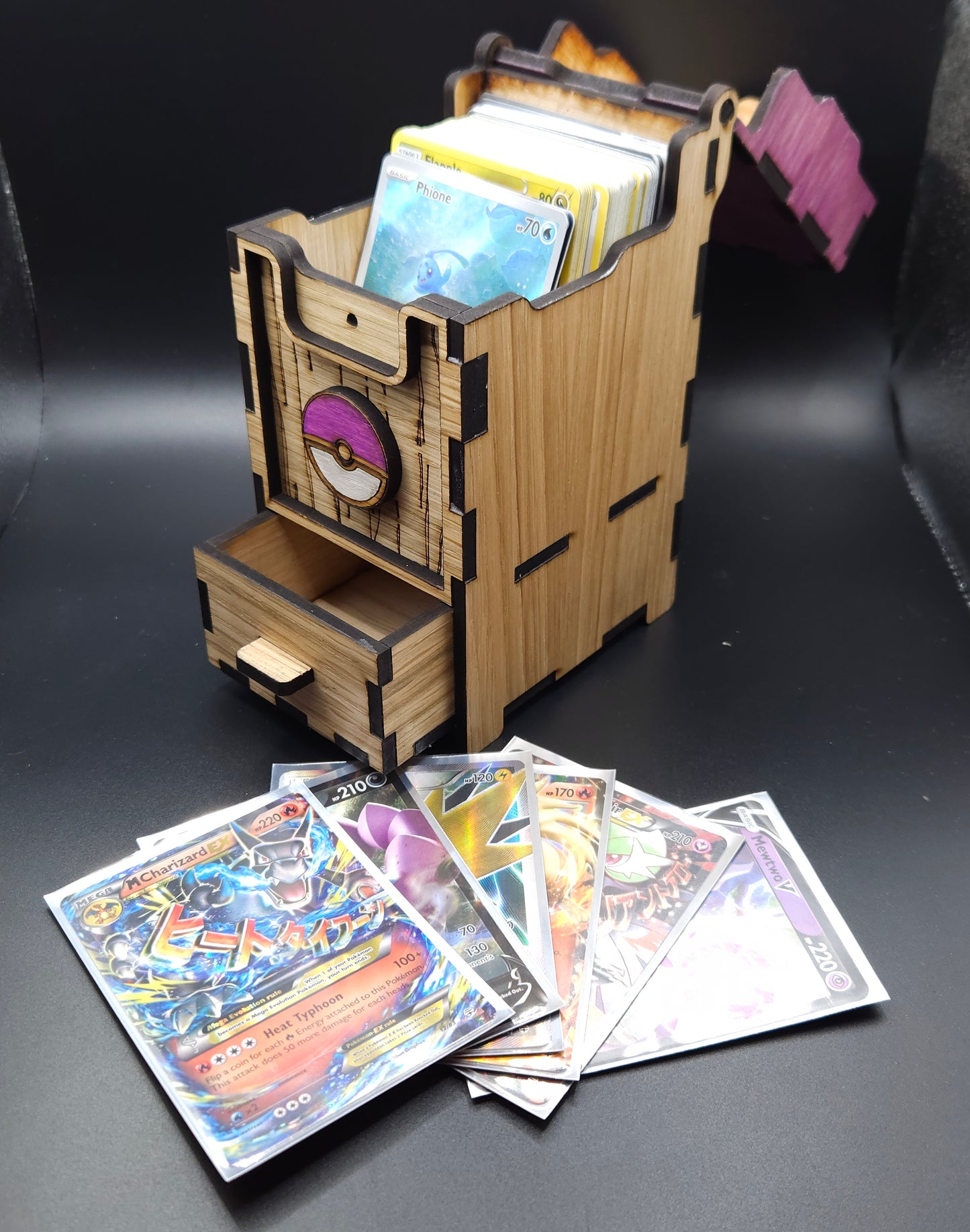 Master Ball Card Box with Drawer