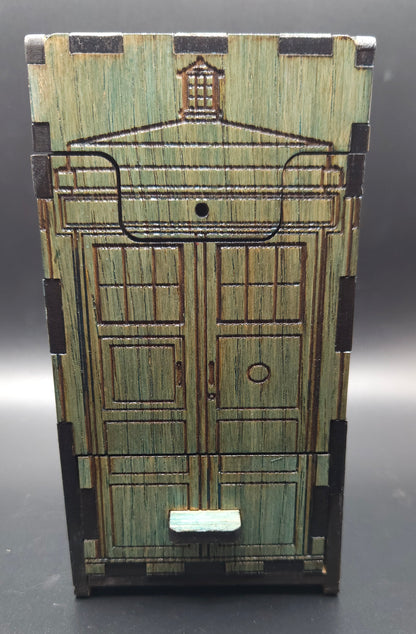 Tardis Card Box with Drawer