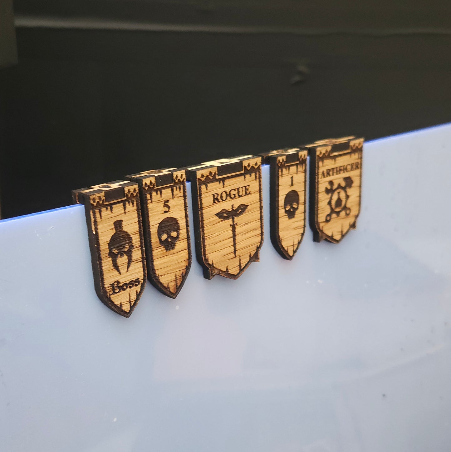 DnD Initiative Tracker Set und Aufbewahrungsbox